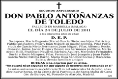 Pablo Antoñanzas de Toledo